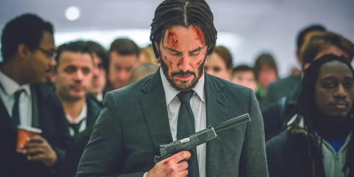 John Wick in action John Wick in action