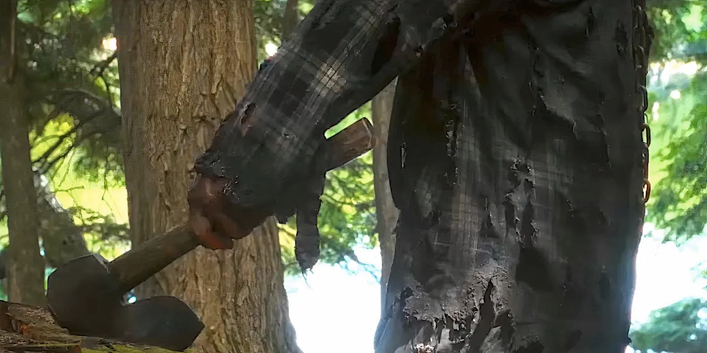 Johnny with a hatchet Johnny with a hatchet