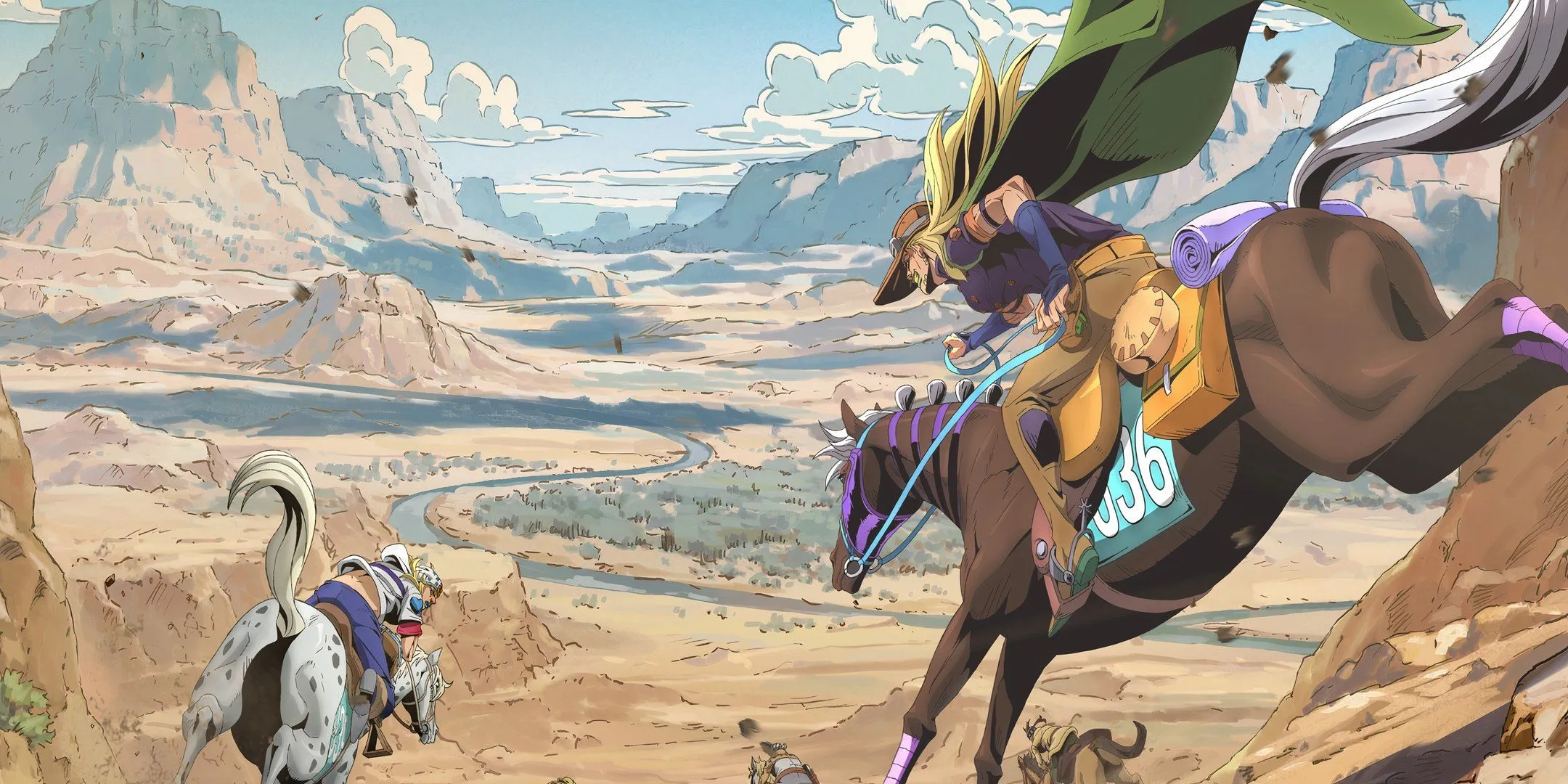 Key visual for Steel Ball Run
