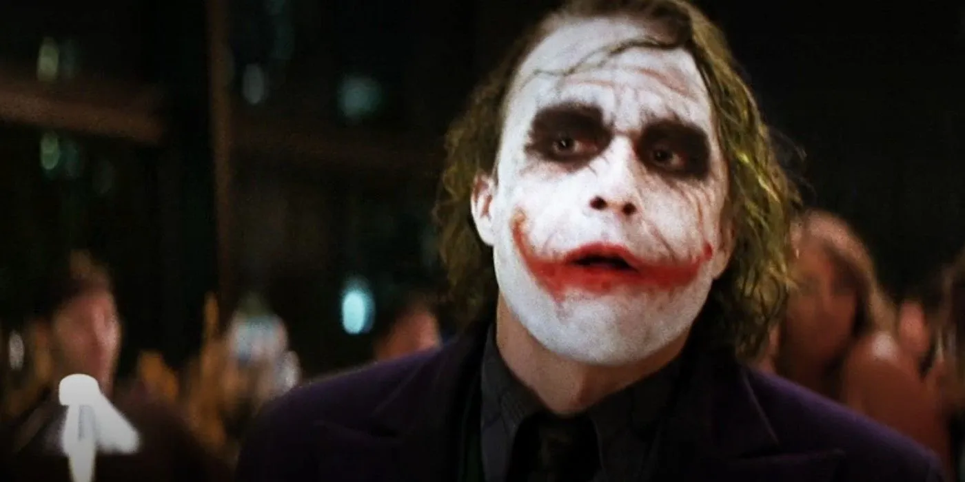 Joker addressing Gothamites Joker addressing Gothamites
