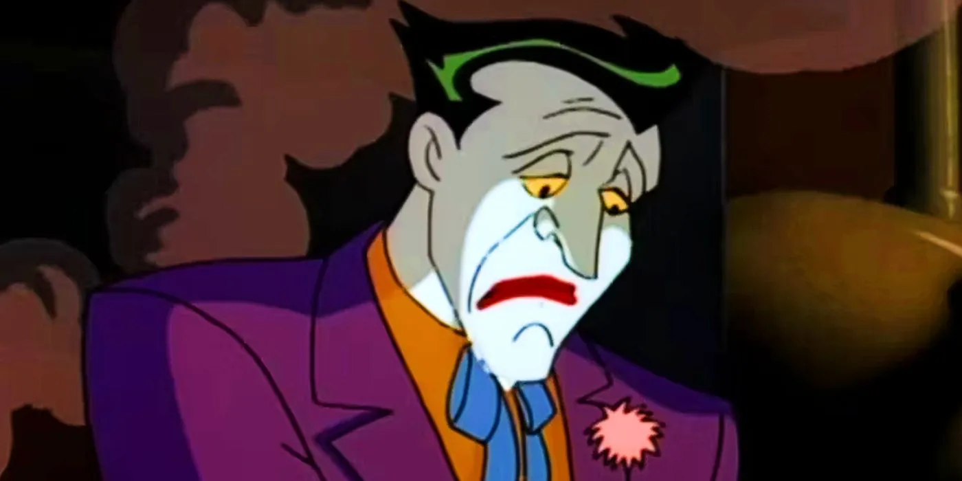 Joker crying in Batman Joker crying in Batman