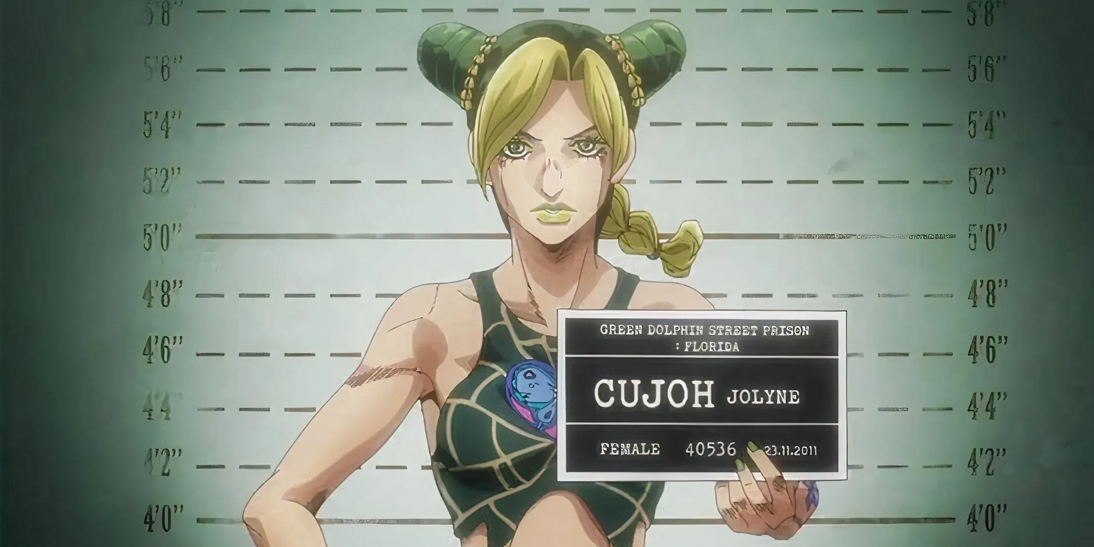 Jolyne Cujoh from Jojo's Bizarre Adventures Jolyne Cujoh from Jojo's Bizarre Adventures