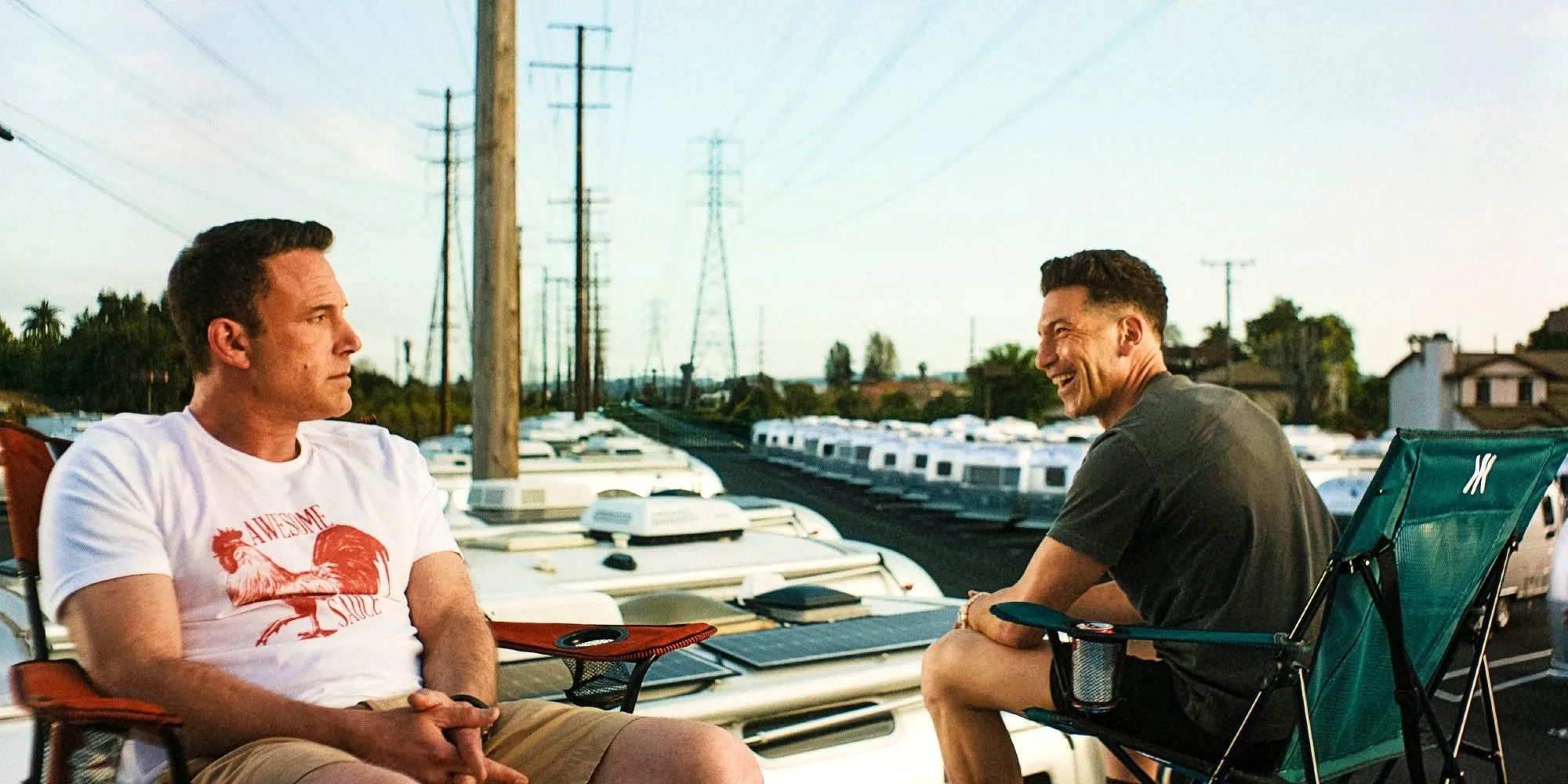Ben Affleck and Jon Bernthal Ready for Action Ben Affleck and Jon Bernthal Ready for Action
