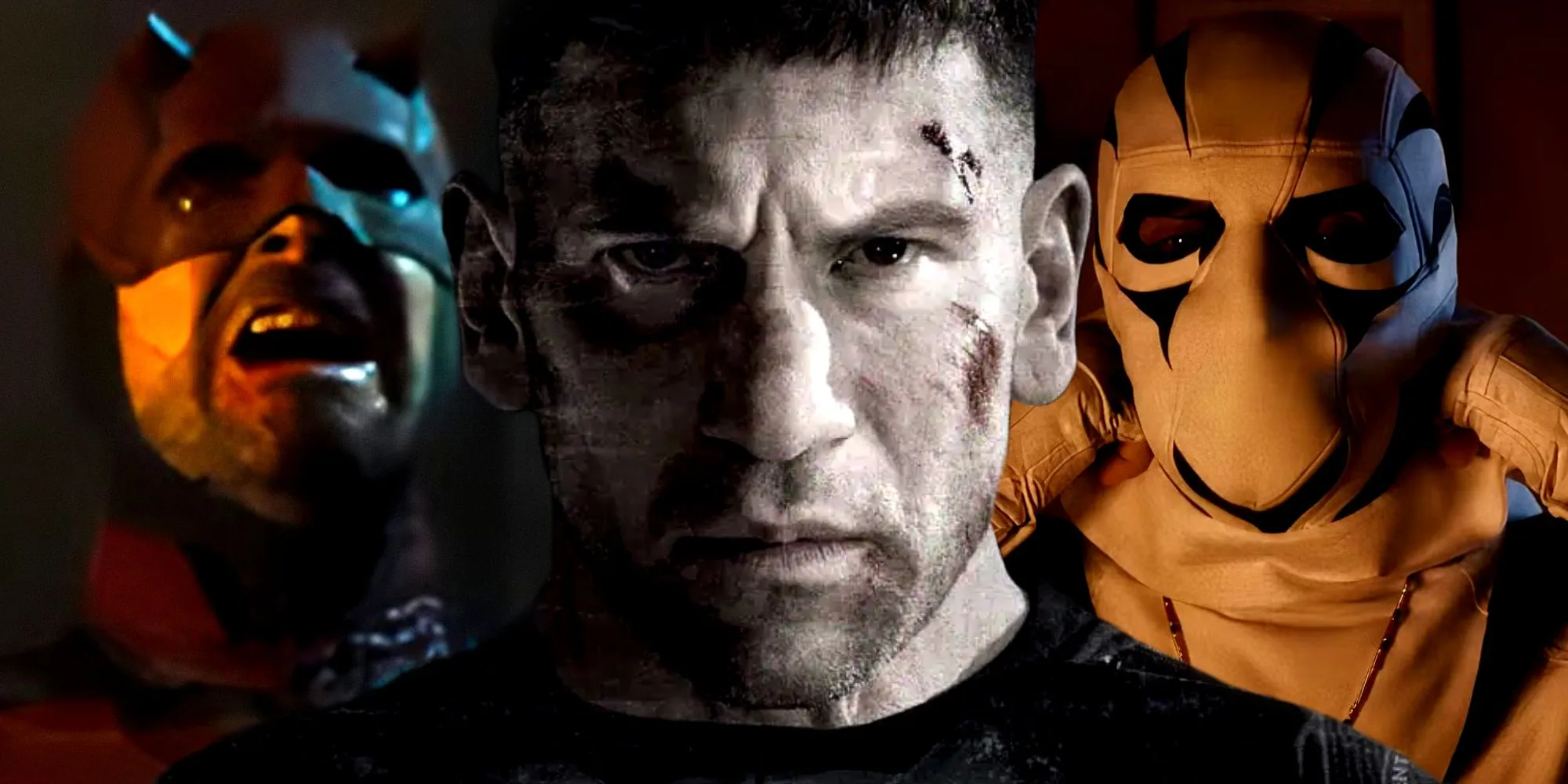 Frank Castle confronting Hector Ayala before he dons the White Tiger costume Frank Castle confronting Hector Ayala before he dons the White Tiger costume