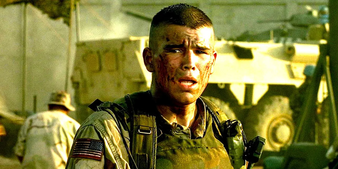 Josh Hartnett in Black Hawk Down