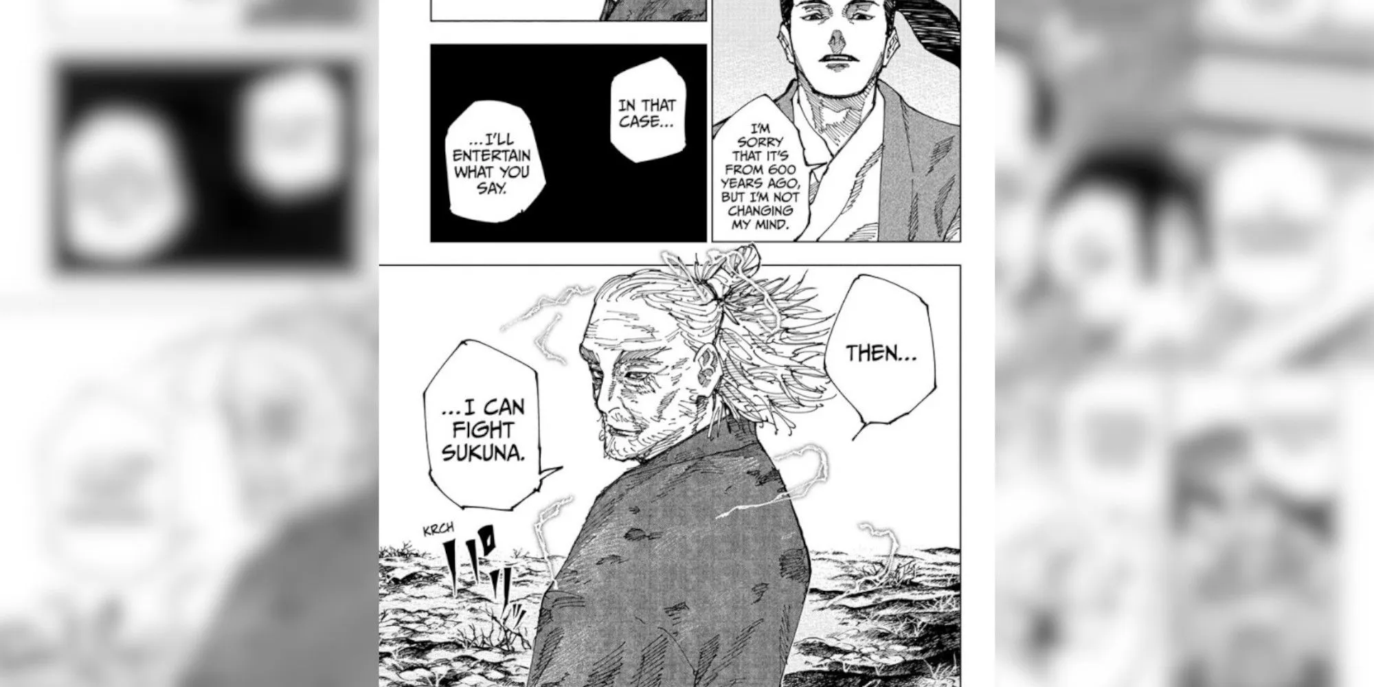 Jujustu Kaisen Chapter 187 Old Kashimo Jujustu Kaisen Chapter 187 Old Kashimo