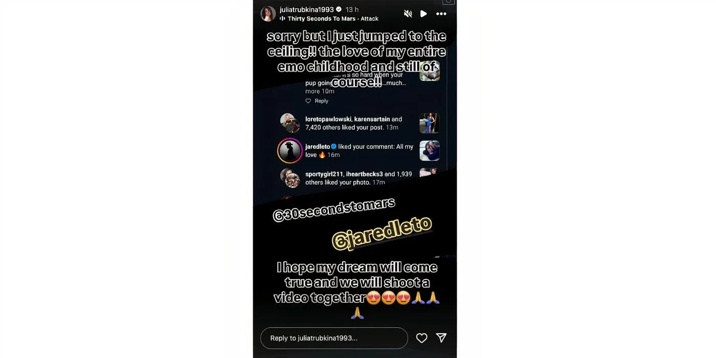 Julia Trubkina in 90 Day Fiance on Instagram Stories Julia Trubkina in 90 Day Fiance on Instagram Stories
