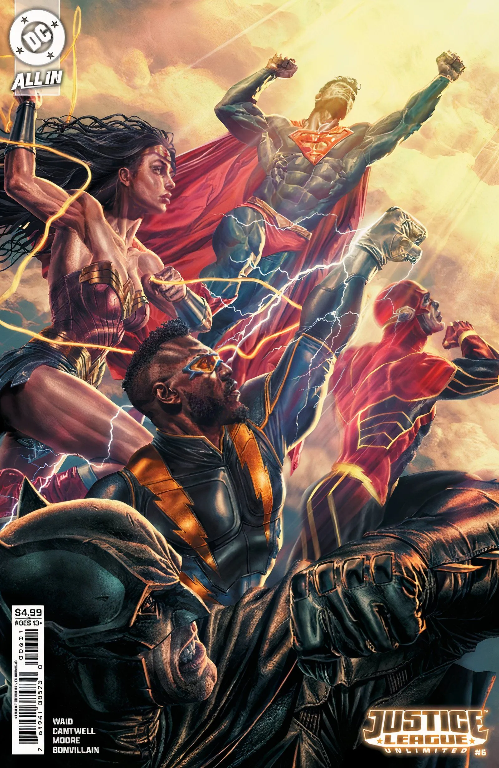 Justice League Unlimited #6 variant cover Justice League Unlimited #6 variant cover