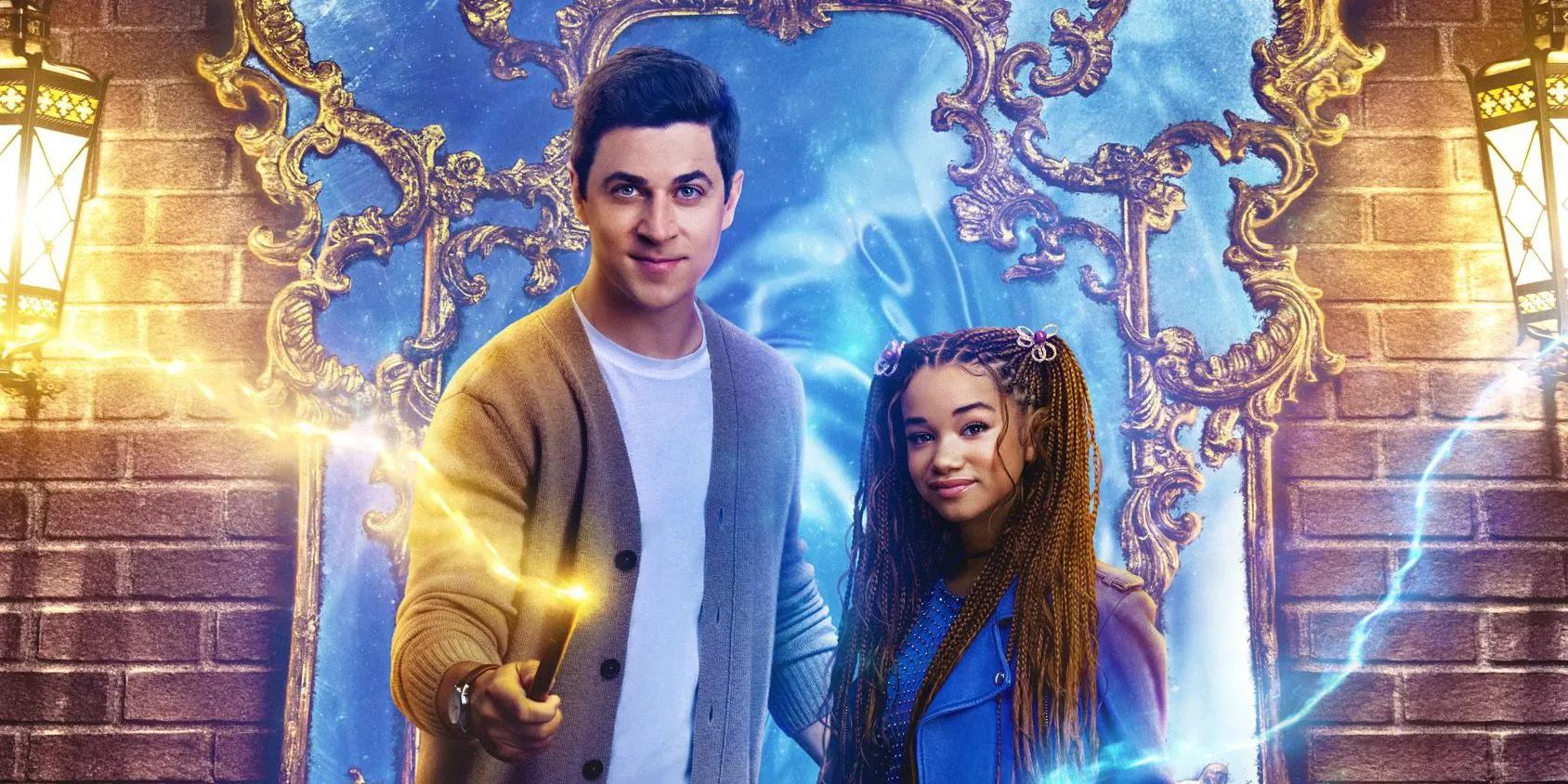 Justin and Billie in Wizards Beyond Waverly Place Justin and Billie in Wizards Beyond Waverly Place