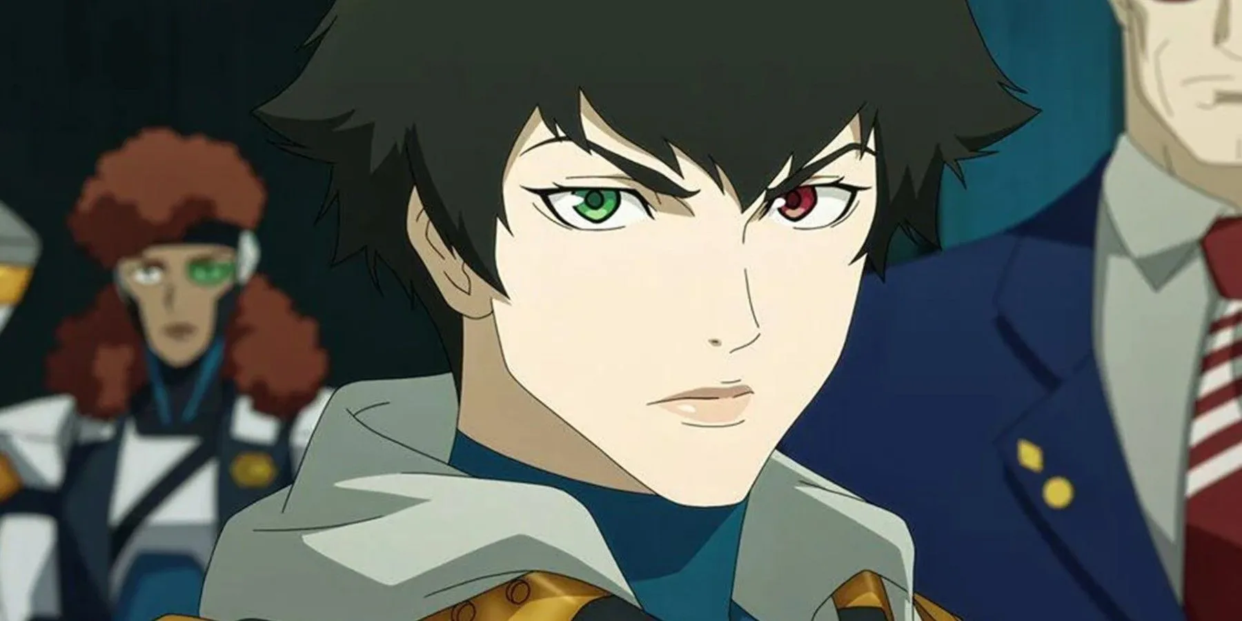 Kevin Conroy as VP Baines in Devil May Cry Anime Kevin Conroy as VP Baines in Devil May Cry Anime