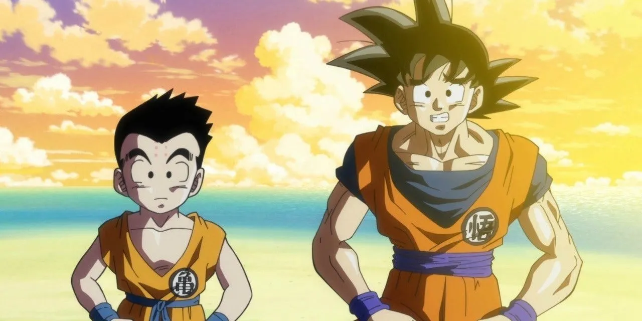 Goku and Krillin Goku and Krillin