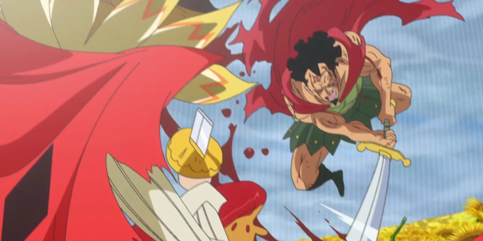 Kyros in battle