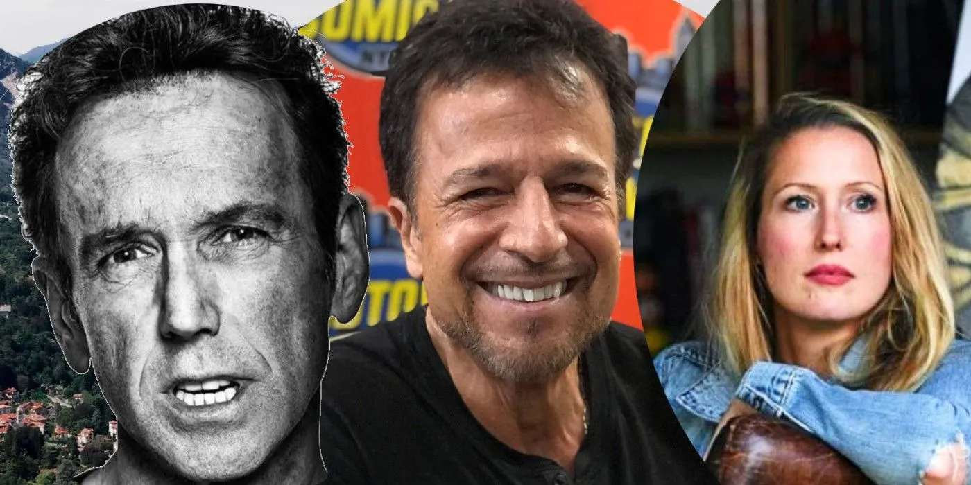 Artists at Lake Como Comic Art Festival including John Romita Jr.