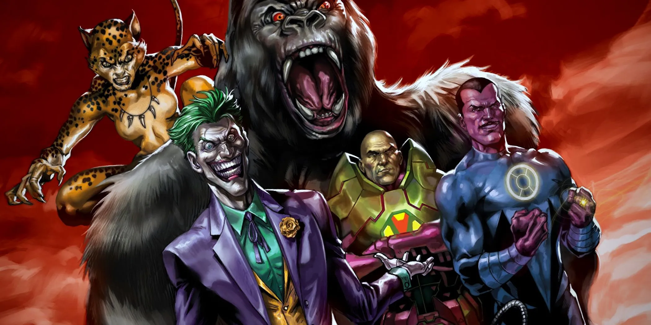 Legion of Doom Returns in We Are Yesterday Comic Art by Larrocca