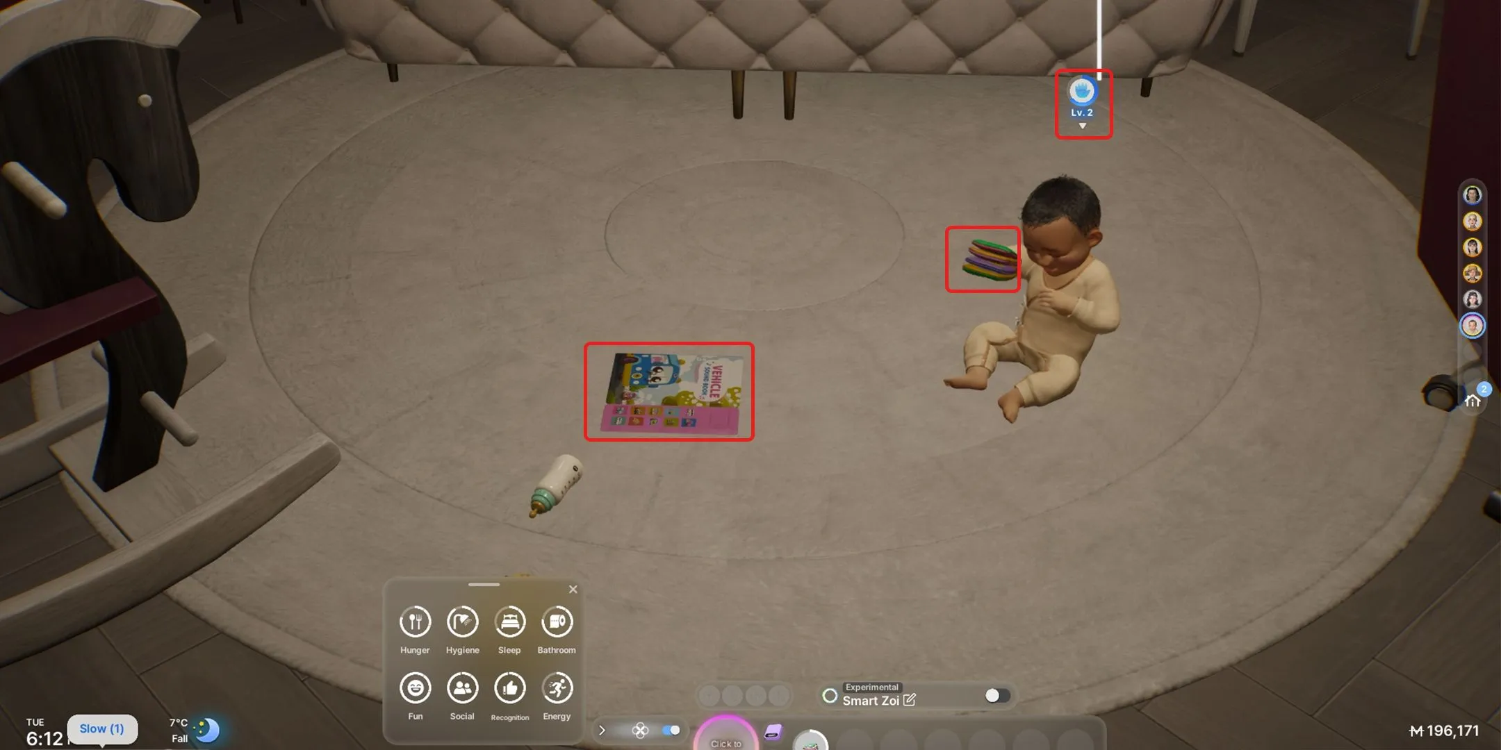 Toddler cognitive skill development