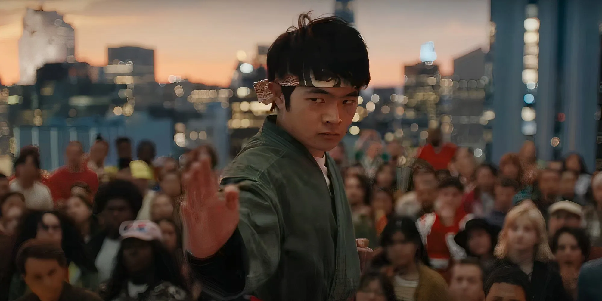 Ben Wang as Li in Karate Kid: Legends.