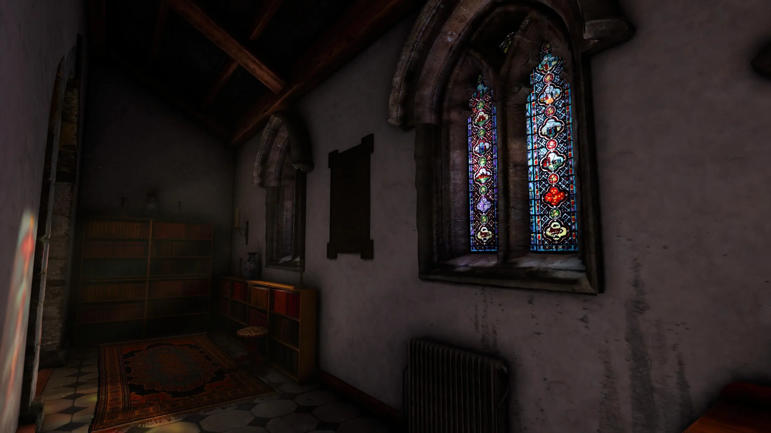 Stained glass in Atomfall