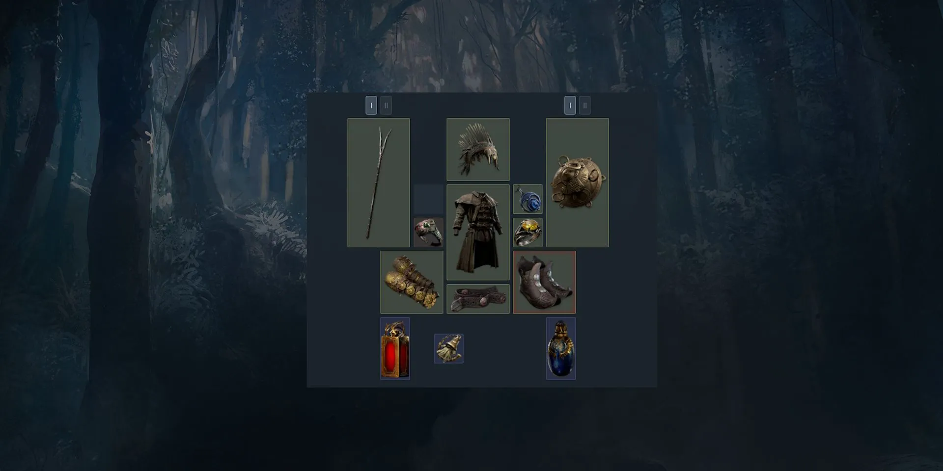 Lightning Spear Huntress gear in Path of Exile 2
