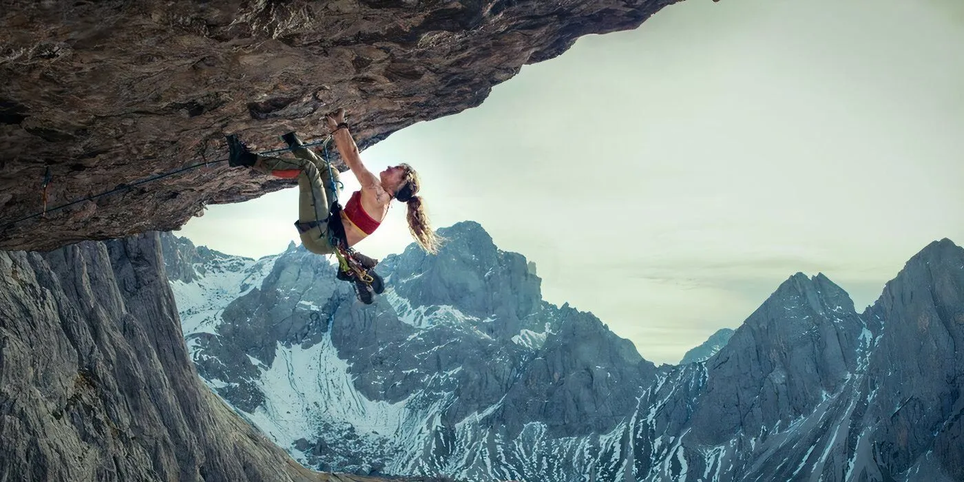 Lily James in Cliffhanger Lily James in Cliffhanger