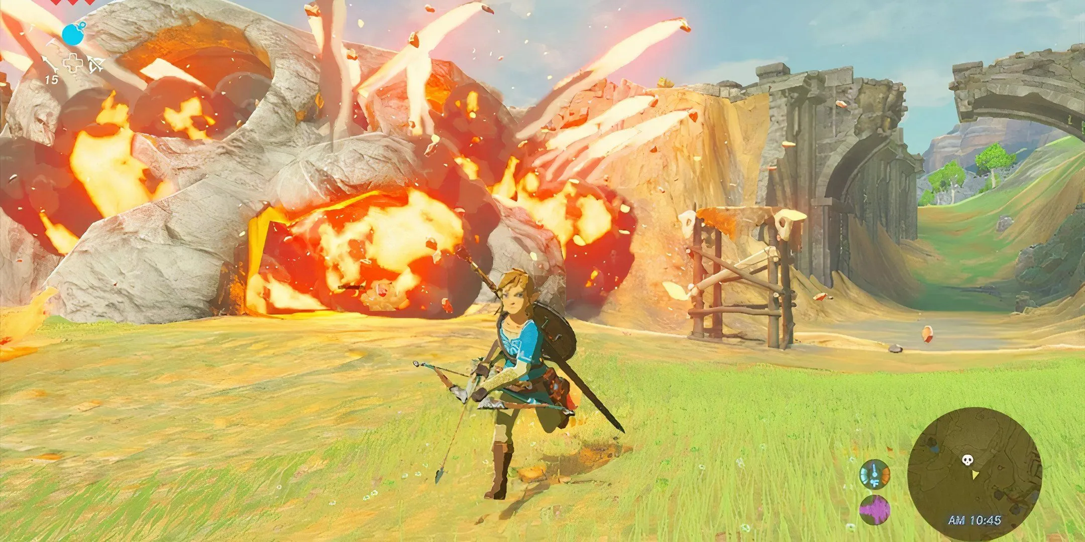 Link with Bow and Arrow