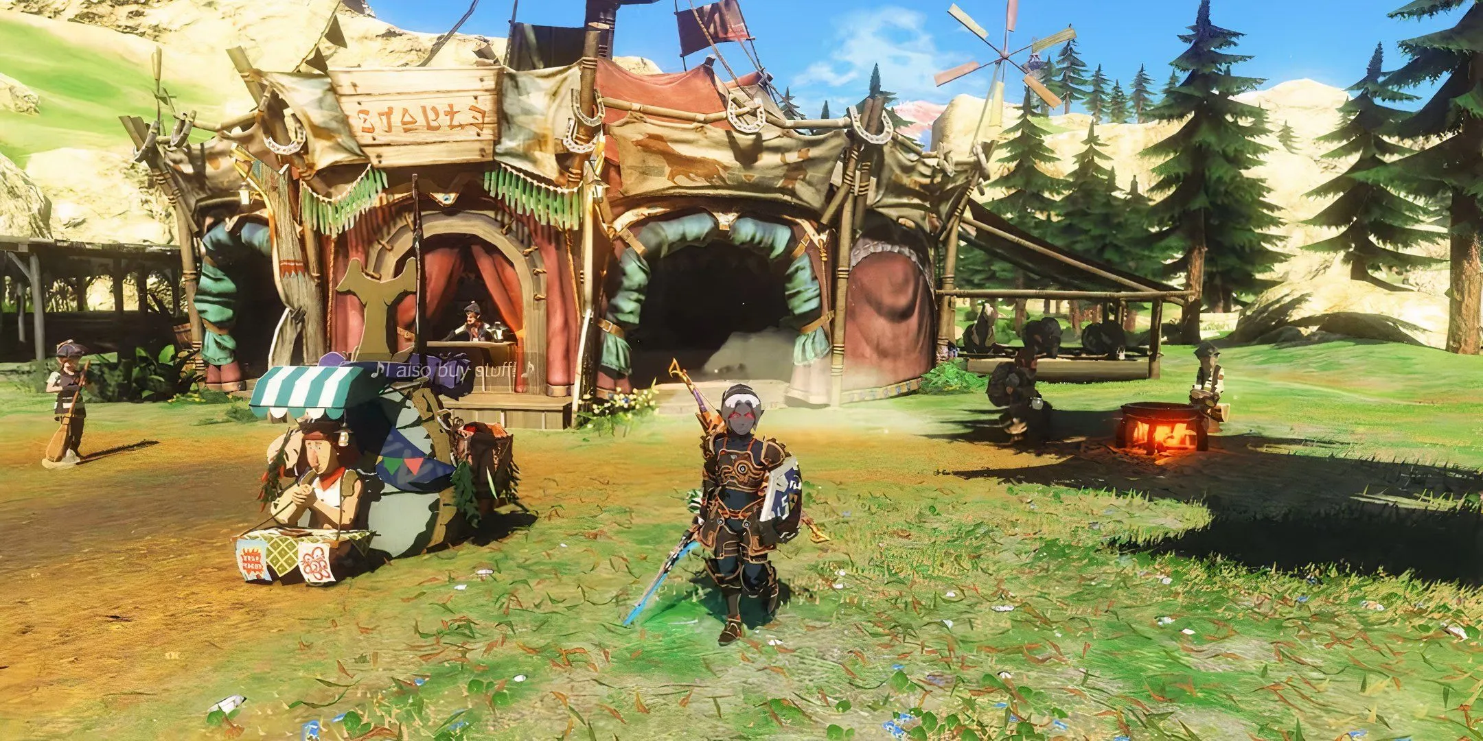 Link in a Village