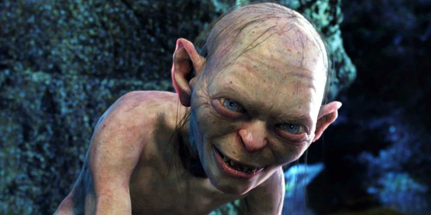 Andy Serkis as Gollum in The Lord of the Rings