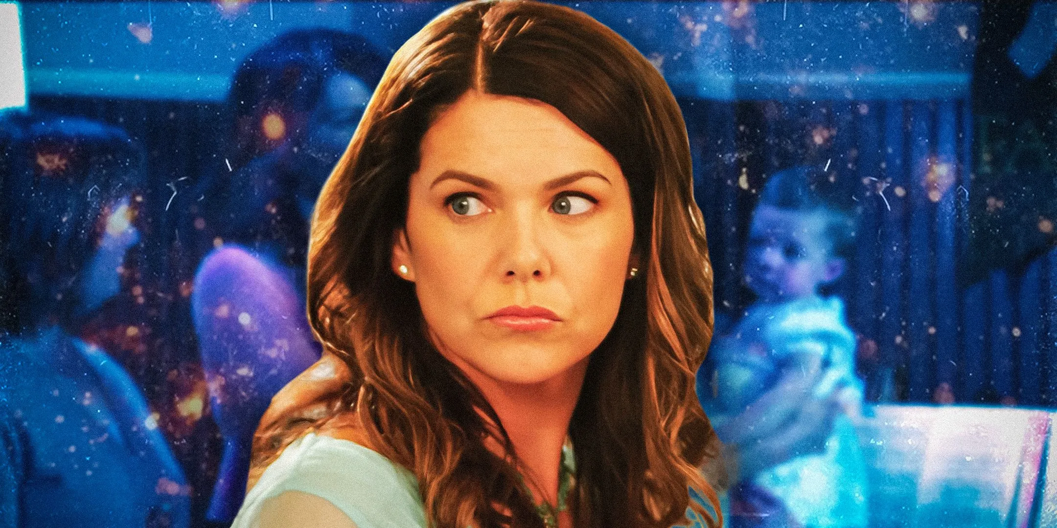 Lorelai Gilmore pouting