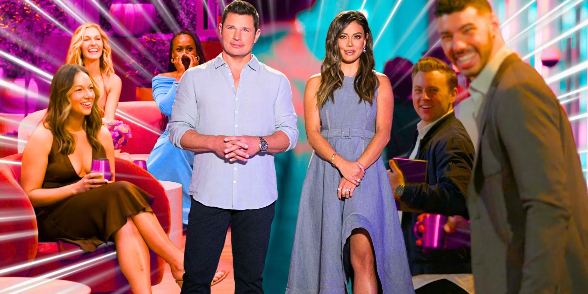 Love Is Blind Season 9 Cast with Hosts