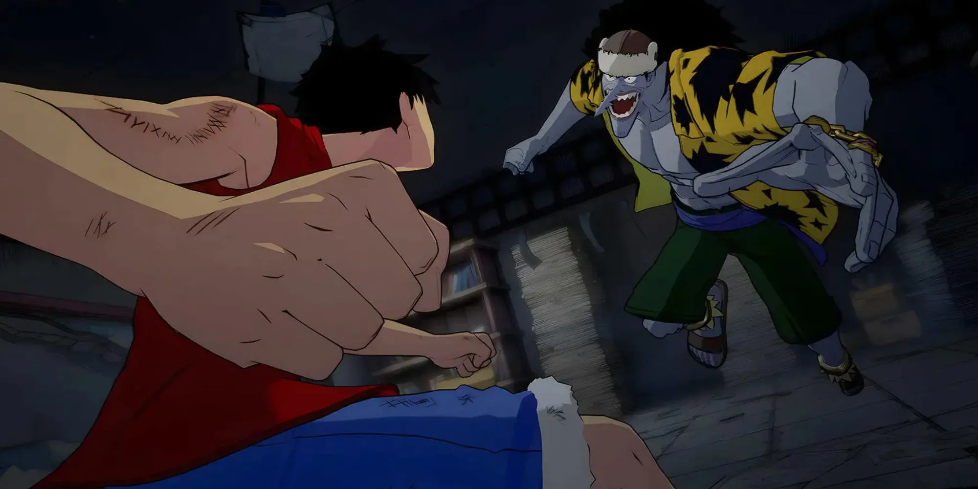 Luffy Defeating Arlong