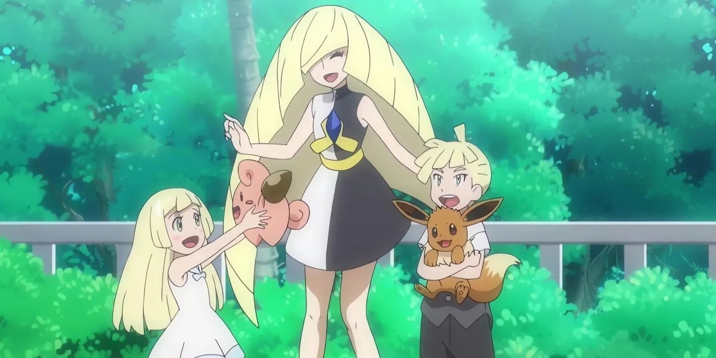 Lusamine and Her Children Lusamine and Her Children