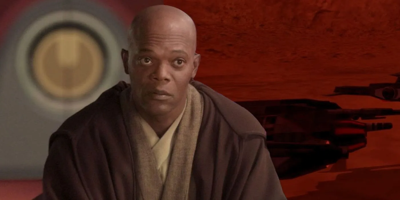 Samuel L. Jackson as Mace Windu in Star Wars