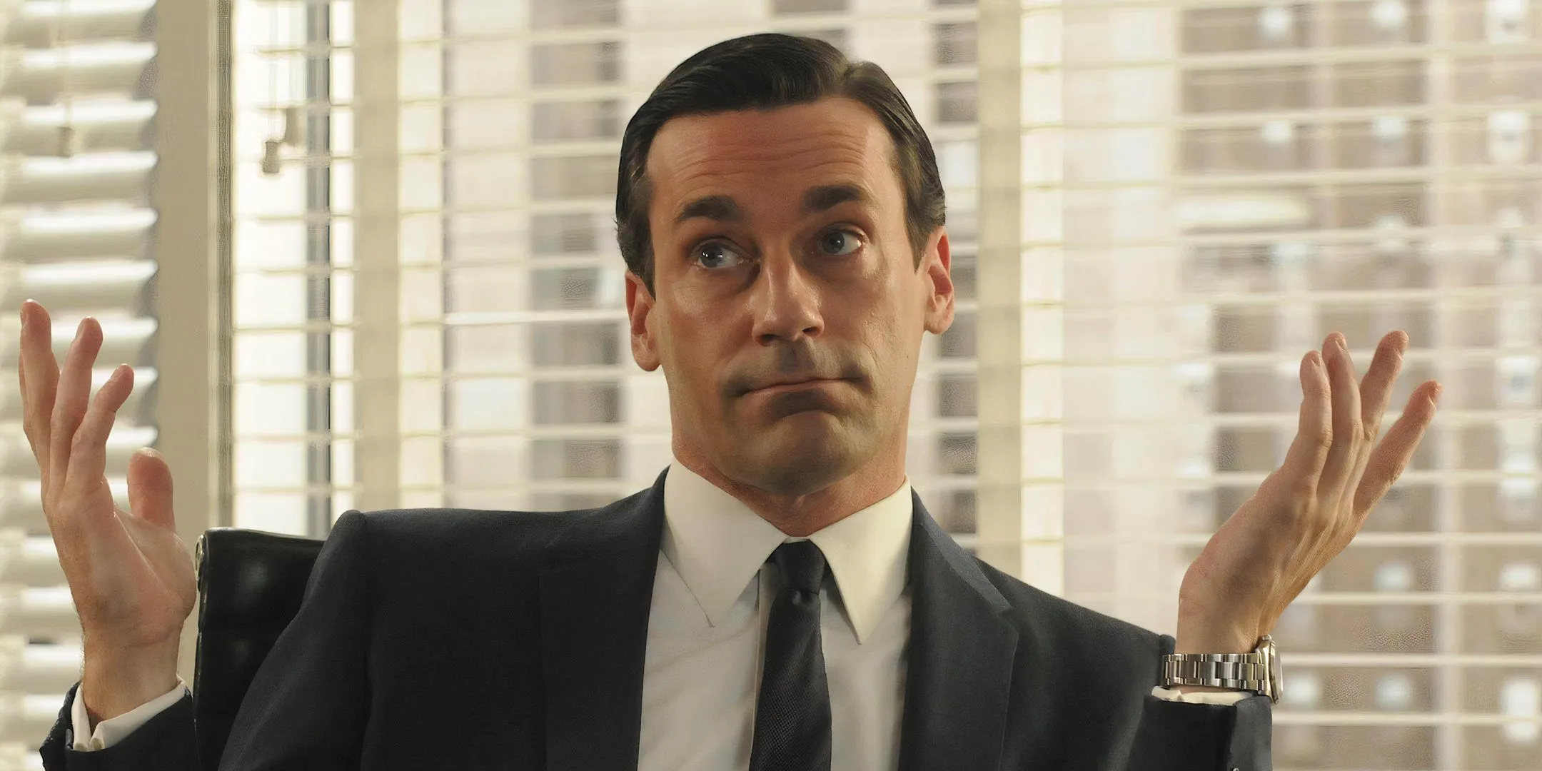 Don Draper looking confused