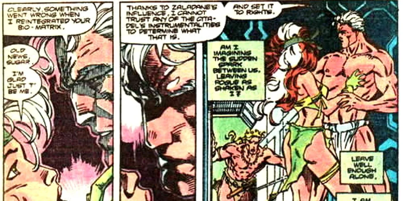 Magneto and Rogue Magneto and Rogue