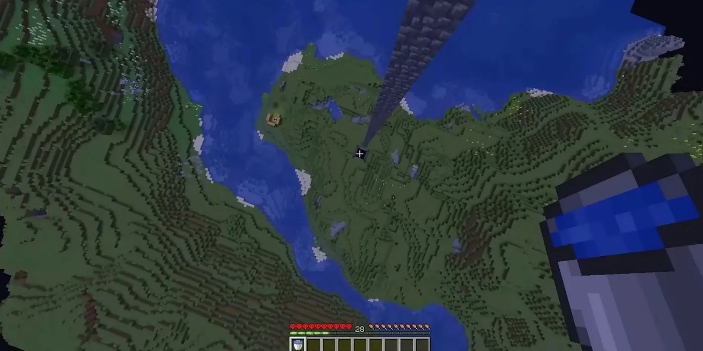 Water Bucket in Minecraft Water Bucket in Minecraft