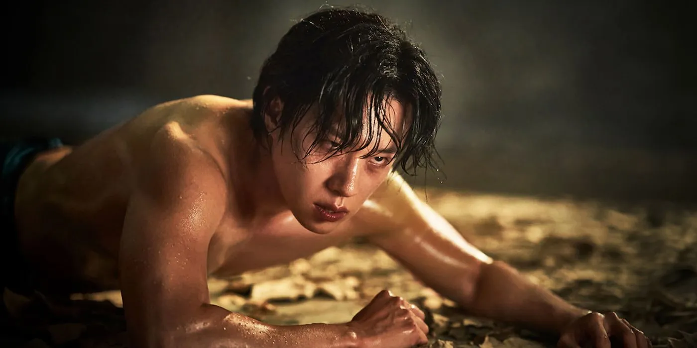 Hellbound character on the ground Hellbound character on the ground