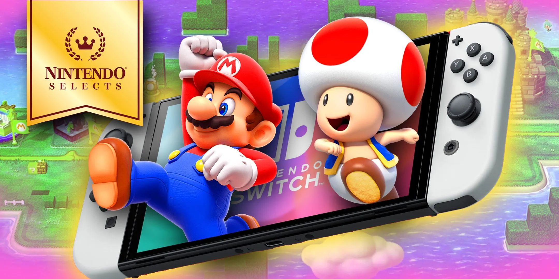 Mario and Toad on Nintendo Switch
