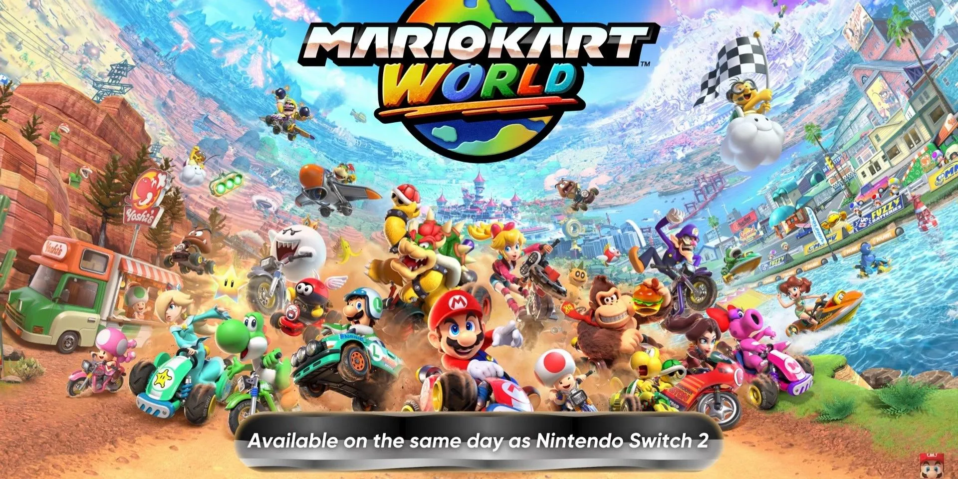 Mario Kart World Announcement Mario Kart World Announcement