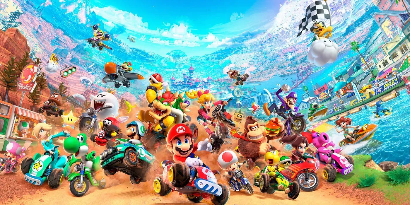 Mario Kart racers Mario Kart racers