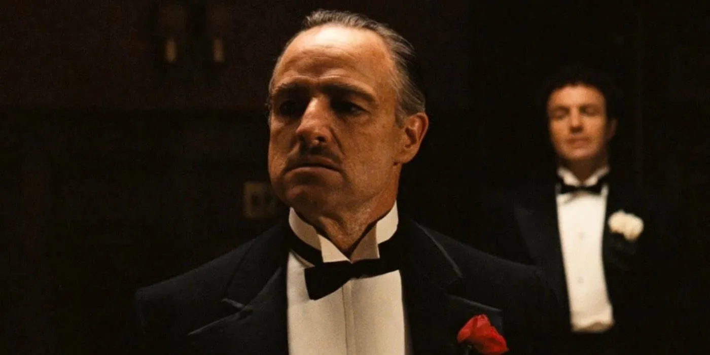 Marlon Brando in The Godfather Marlon Brando in The Godfather