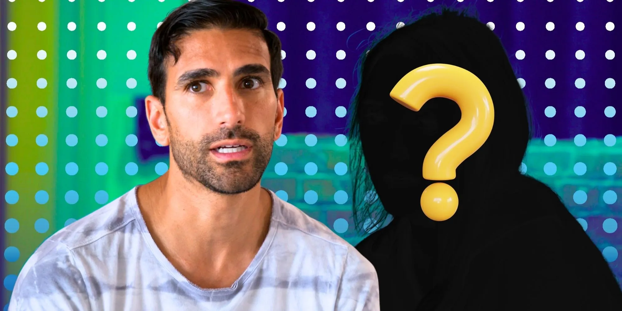 Juan with a mystery woman