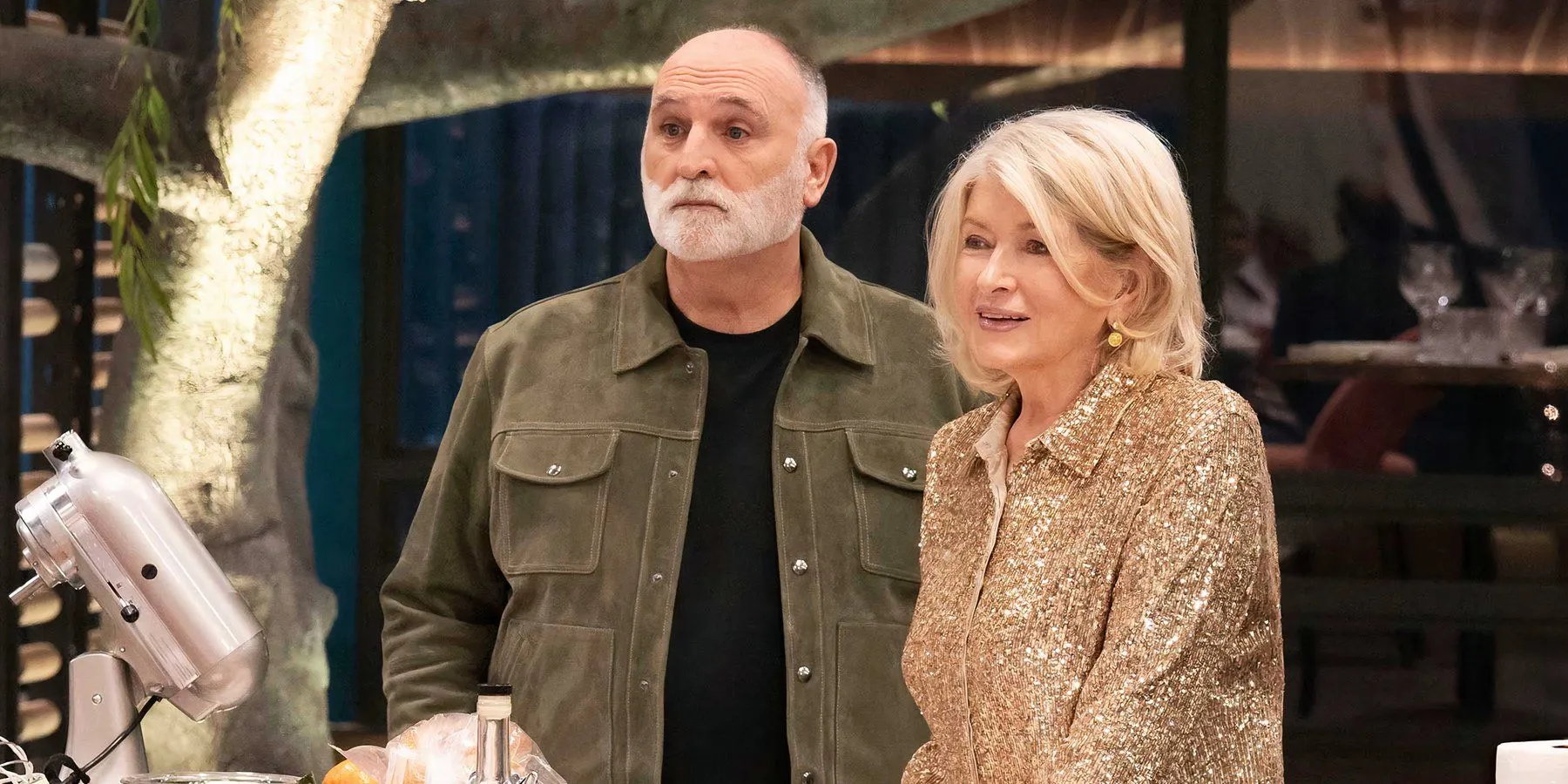 Martha Stewart and Jose Andres Martha Stewart and Jose Andres