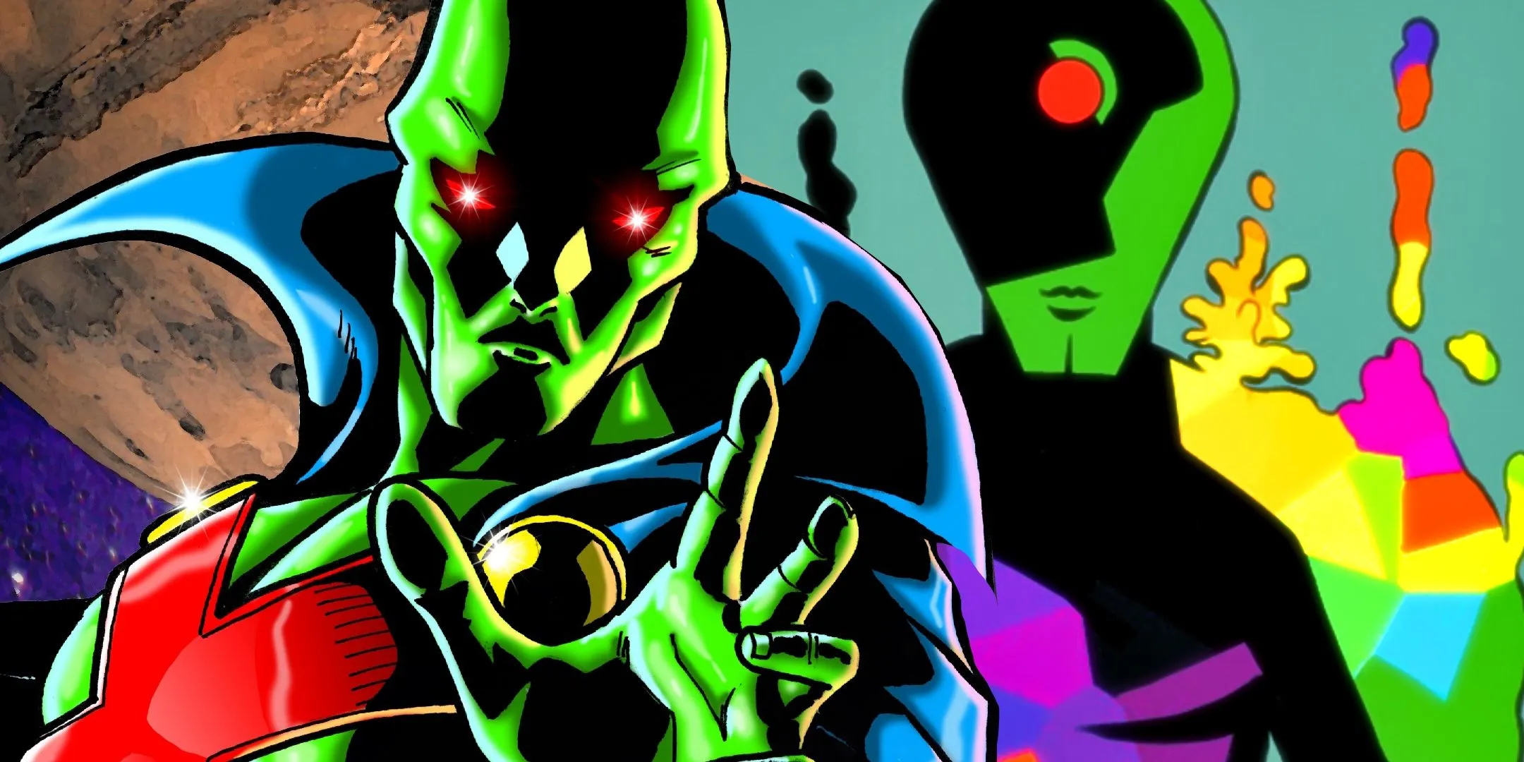 Martian Manhunter and Absolute Martian Manhunter Custom DC Image Martian Manhunter and Absolute Martian Manhunter Custom DC Image