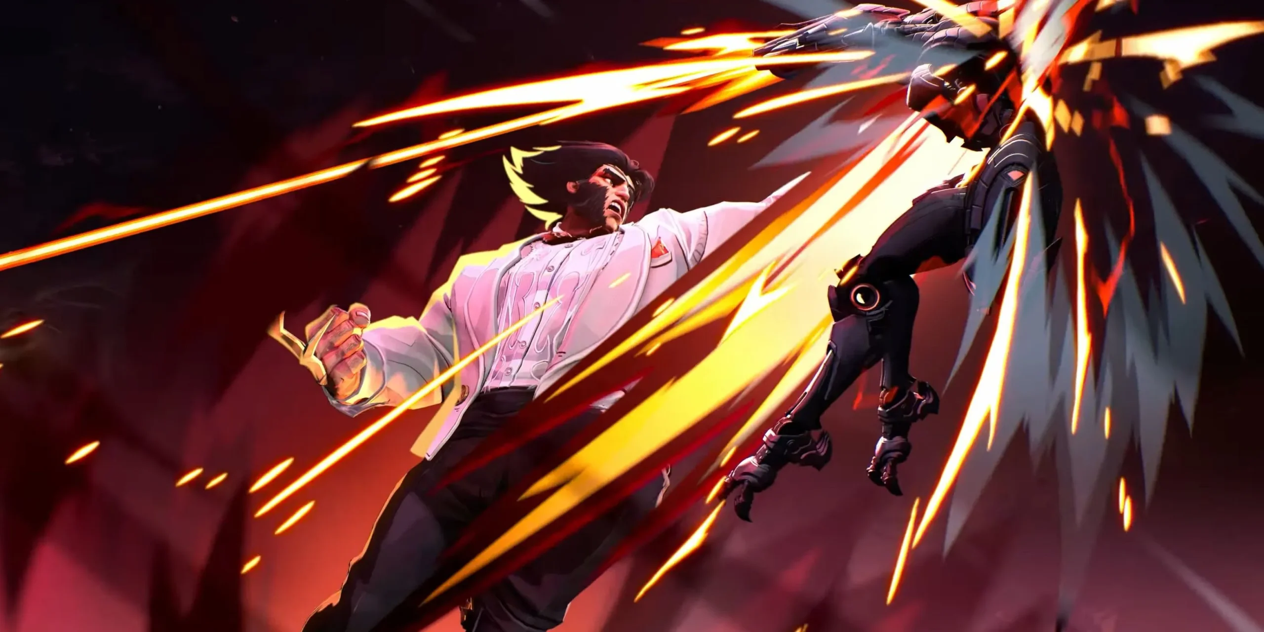 Wolverine killing an Ultron bot in Marvel Rivals Wolverine killing an Ultron bot in Marvel Rivals