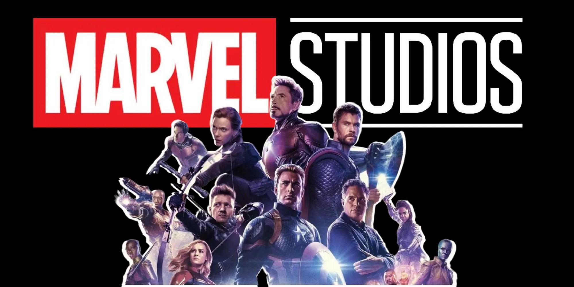 Marvel's Avengers and Marvel Studios logo Marvel's Avengers and Marvel Studios logo