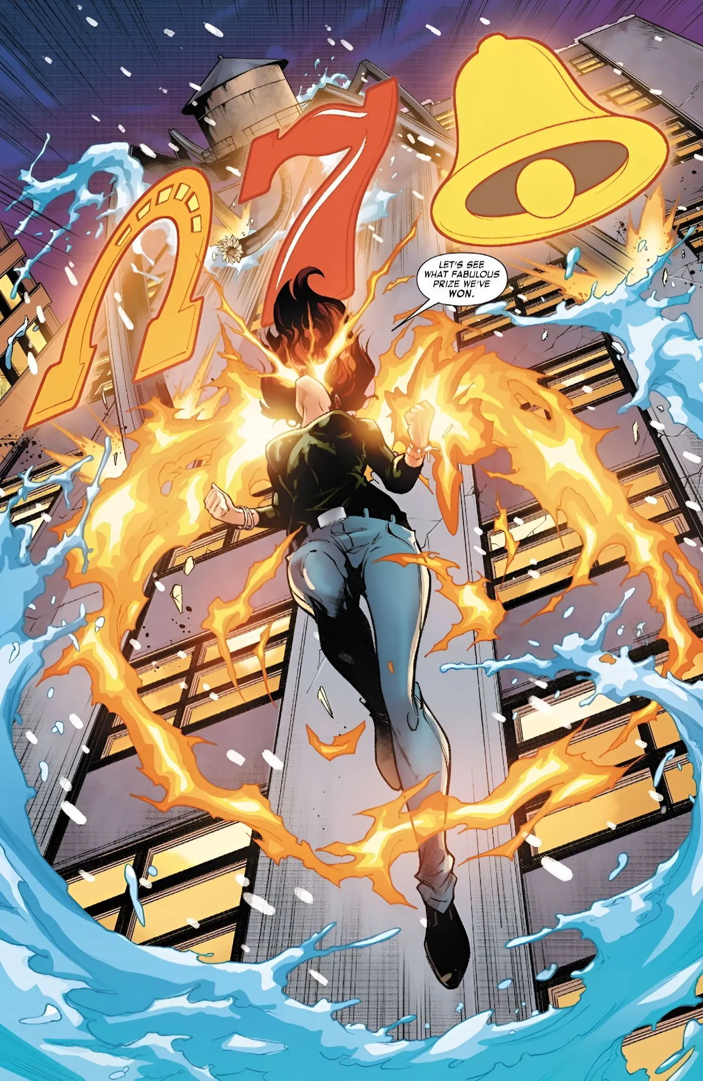 Mary Jane Watson Flies In the Sky and Summons Her Lucky Powers Mary Jane Watson Flies In the Sky and Summons Her Lucky Powers