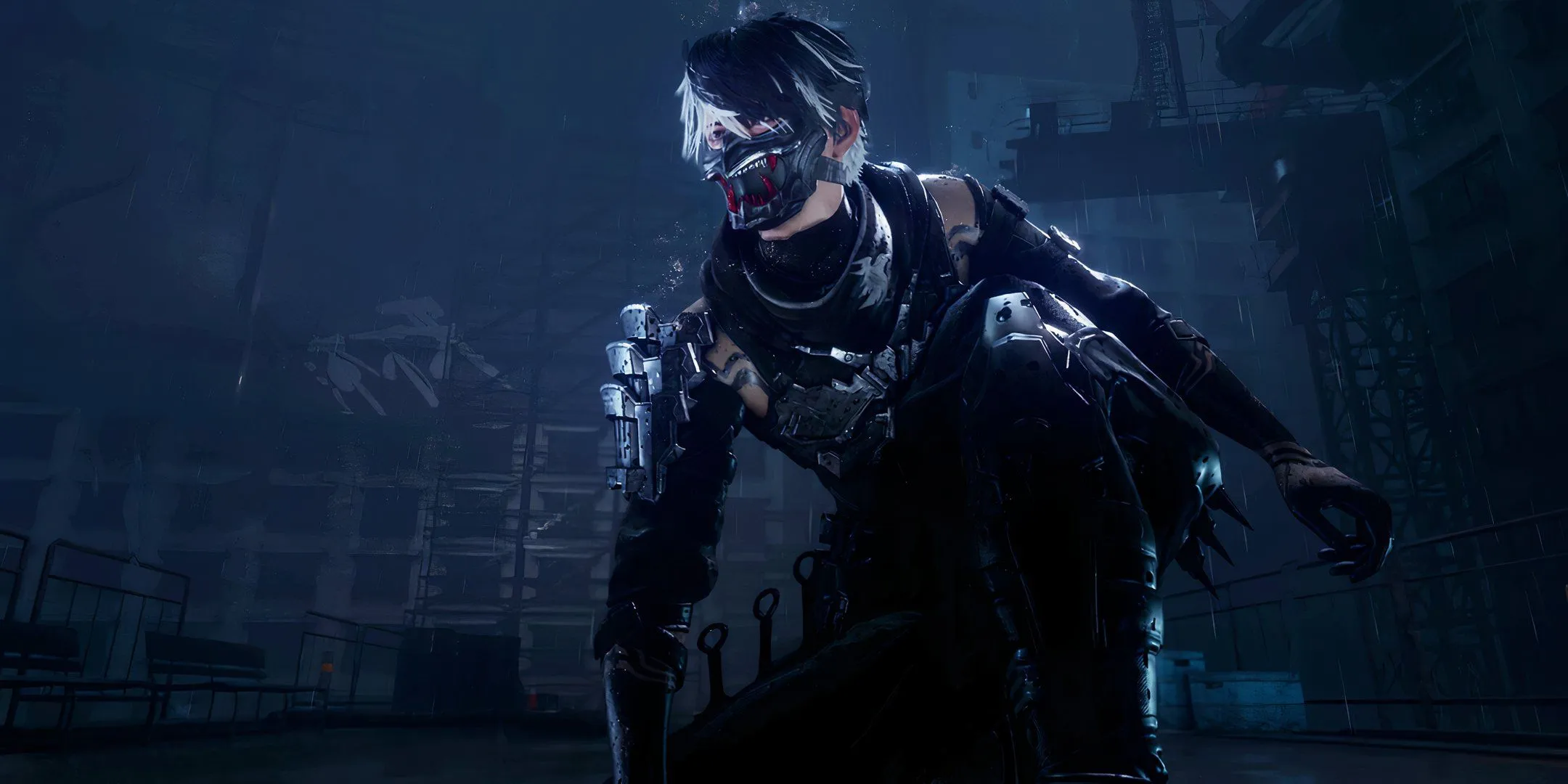 Masked character in NINJA GAIDEN 4.