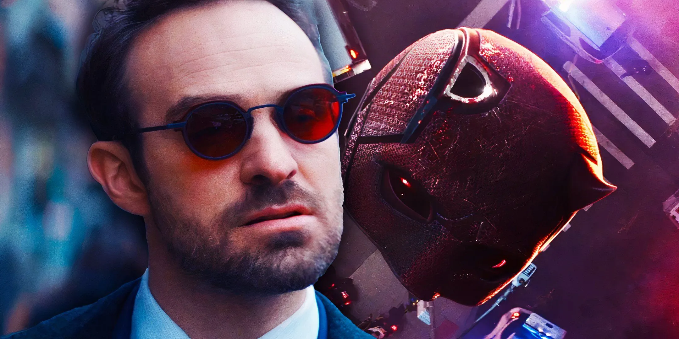 Daredevil's helmet in Episode 1 Daredevil's helmet in Episode 1