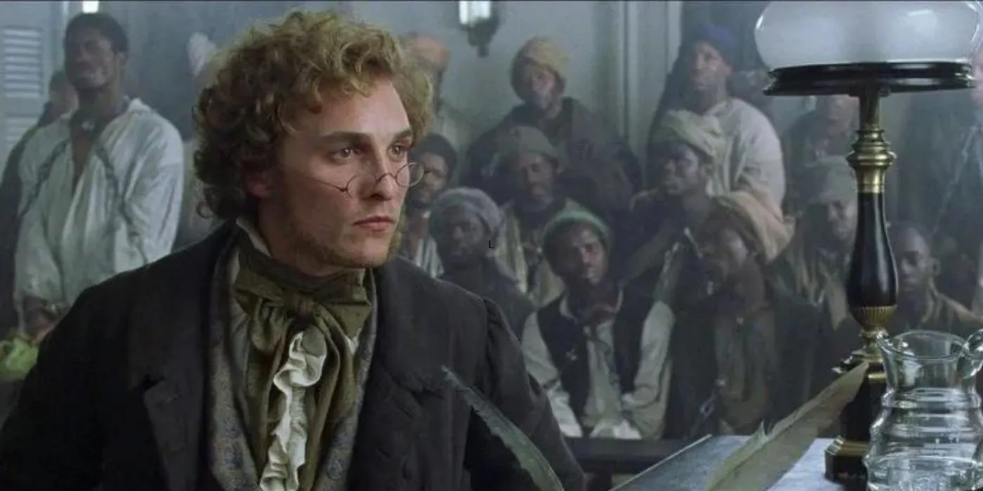 Matthew McConaughey in Amistad