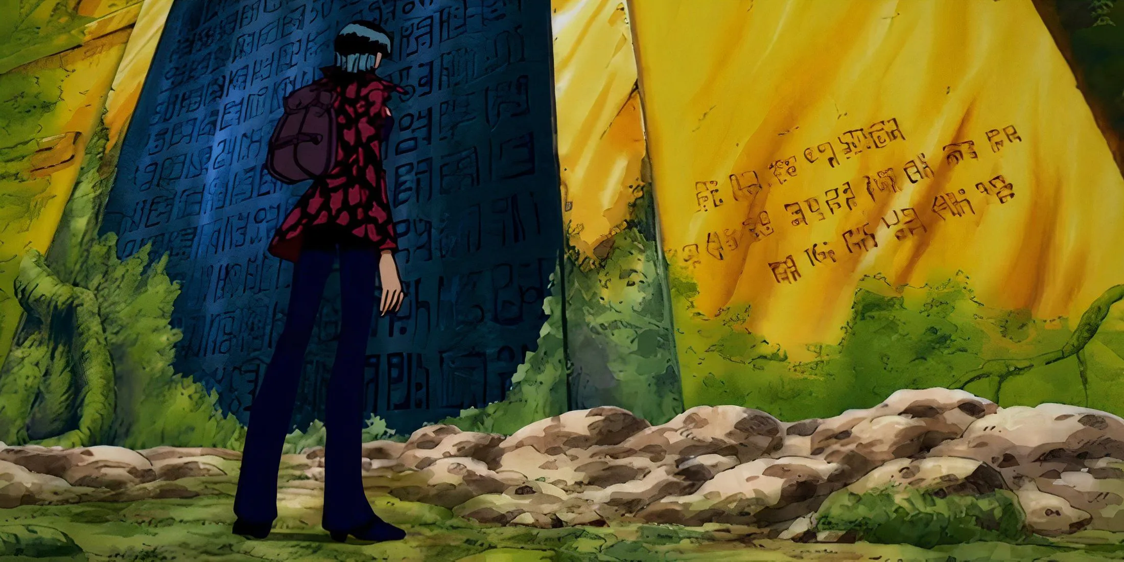 Robin Reads Skypiea Poneglyph Robin Reads Skypiea Poneglyph