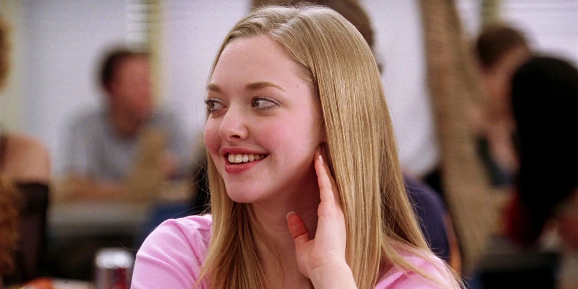 Mean Girls Karen smiling Mean Girls Karen smiling
